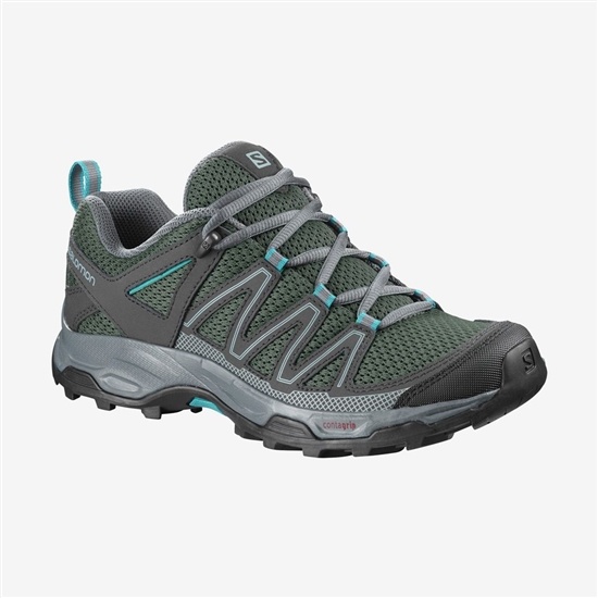 Salomon PATHFINDER Turisticke Topanky Damske Zelene | 34189GJOA