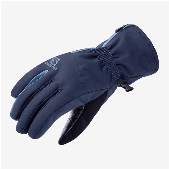Salomon PROPELLER DRY W Rukavice Damske Námornícka Modrá | 03697KDOA