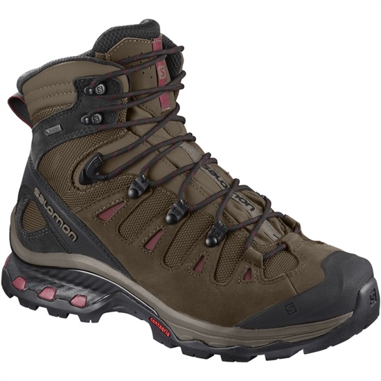 Salomon QUEST 4D 3 GTX W Turisticke Topanky Damske Čokoláda / Čierne | 54016QCSD