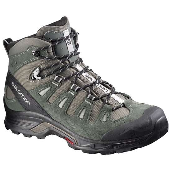 Salomon QUEST PRIME GTX Turisticke Topanky Panske Olivovo Zelená / Čierne | 69702CHIN