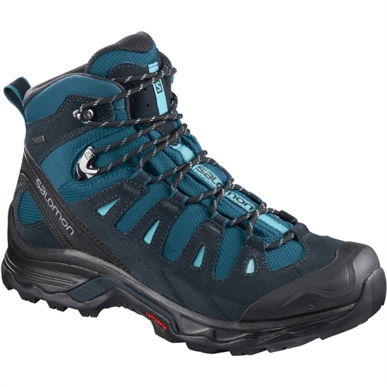 Salomon QUEST PRIME GTX W Turisticke Topanky Damske Tmavo Tyrkysové / Čierne | 32074GMQS
