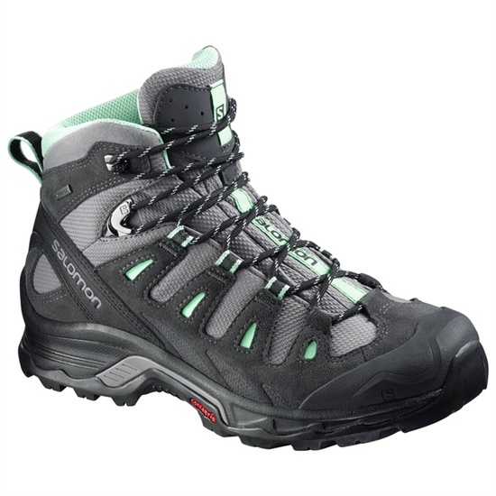 Salomon QUEST PRIME GTX W Turisticke Topanky Damske Čierne / Strieborne | 35287VRHK