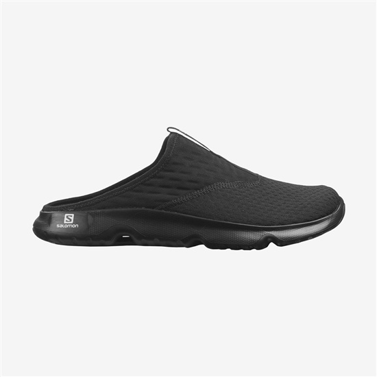 Salomon REELAX SLIDE 5.0 Sandale Panske Čierne | 61254OSZW