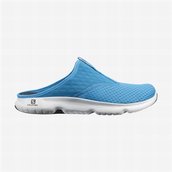 Salomon REELAX SLIDE 5.0 Sandale Panske Modre / Biele | 81564XBYR
