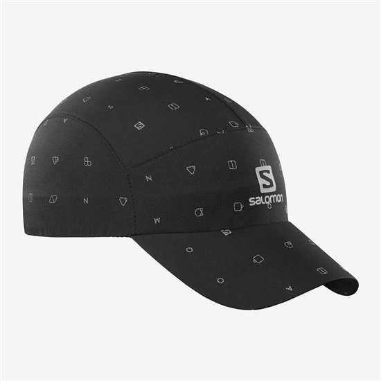 Salomon REFLECTIVE Klobuky Panske Čierne | 65043SFQB