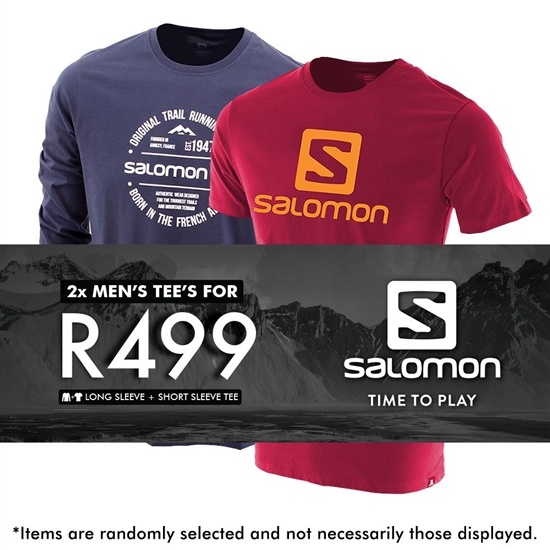 Salomon RETAIL MEN SS AND LS 2 PACK TEES Tricko Panske Viacfarebný | 09452RQYM