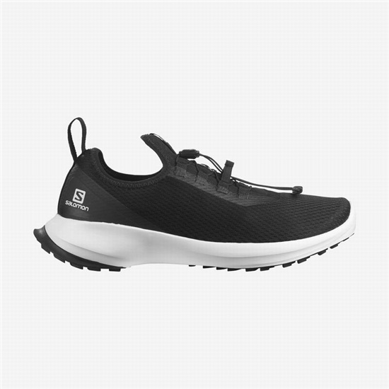 Salomon SENSE FEEL 2 Trailove Bezecke Tenisky Panske Čierne / Biele | 51078DCHV