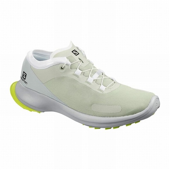 Salomon SENSE FEEL Trailove Bezecke Tenisky Panske Svetlo Zelene | 70159QPSJ