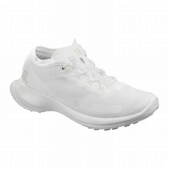 Salomon SENSE FEEL W Trailove Bezecke Tenisky Damske Biele | 31946PUGZ