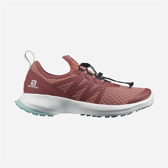Salomon SENSE FLOW 2 Trailove Bezecke Tenisky Damske Tmavo Červené / Biele | 10658YMZW