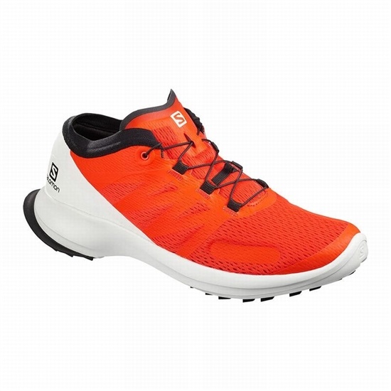 Salomon SENSE FLOW Trailove Bezecke Tenisky Panske Oranžové | 52709RHPZ