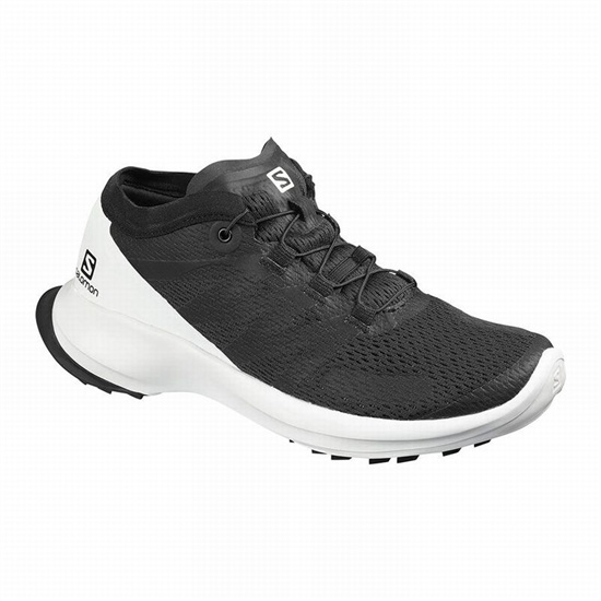 Salomon SENSE FLOW W Trailove Bezecke Tenisky Damske Čierne / Biele | 38751CHPE
