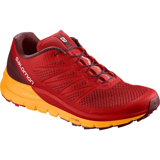 Salomon SENSE PRO MAX Trailove Bezecke Tenisky Panske Červené / Oranžové | 87209LDBV