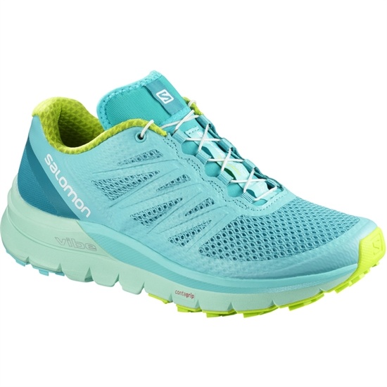 Salomon SENSE PRO MAX W Trailove Bezecke Tenisky Damske Svetlo Tyrkysové | 63209NUVF