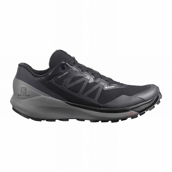 Salomon SENSE RIDE 4 GORE-TEX INVISIBLE FIT Trailove Bezecke Tenisky Panske Čierne | 71960OBGJ