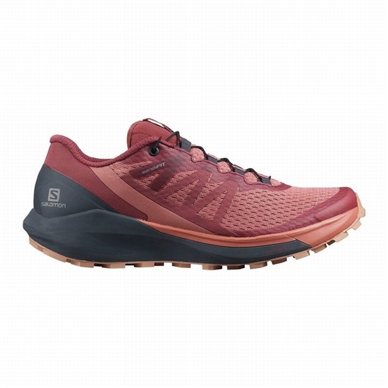 Salomon SENSE RIDE 4 Trailove Bezecke Tenisky Damske Tmavo Červené | 27985UXLI