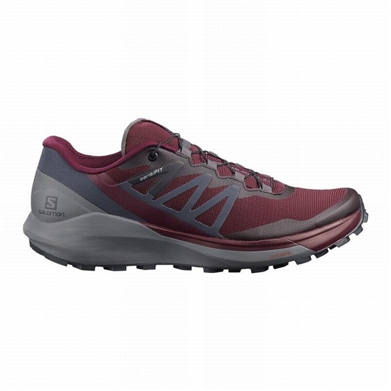 Salomon SENSE RIDE 4 Trailove Bezecke Tenisky Damske Bordove | 47358WIOY