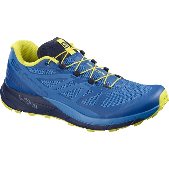 Salomon SENSE RIDE Trailove Bezecke Tenisky Panske Modre / Námornícka Modrá | 43210XHCQ