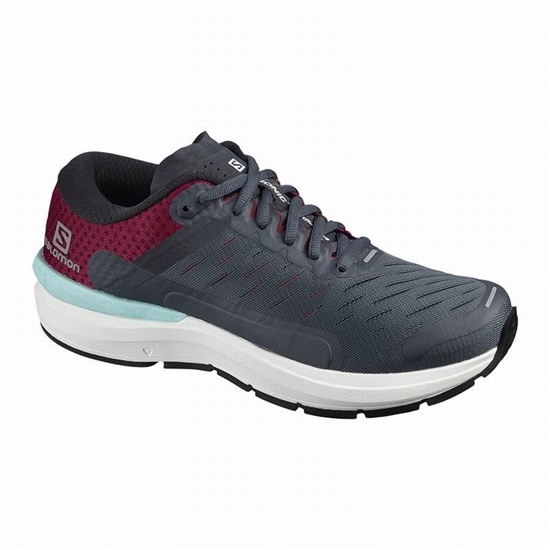 Salomon SONIC 3 CONFIDENCE W Bezecke Topanky Damske Siva / Biele | 31748CGKB