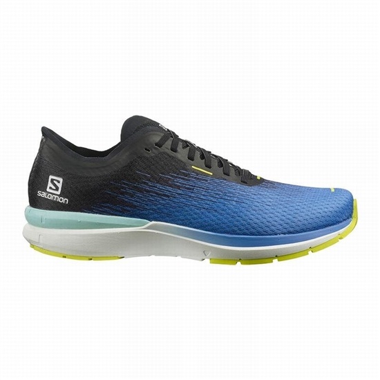 Salomon SONIC 4 ACCELERATE Bezecke Topanky Panske Modre / Biele | 83562IKSZ