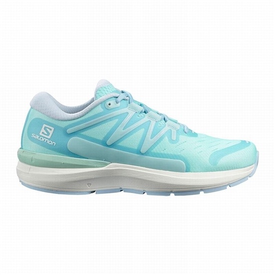 Salomon SONIC 4 CONFIDENCE Cestne Bezecke Topanky Damske Hnede Tyrkysové / Biele | 91053LRWP