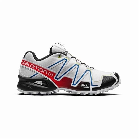 Salomon SPEEDCROSS 3 RACING Trailove Bezecke Tenisky Damske Biele / Čierne | 81590QTSJ