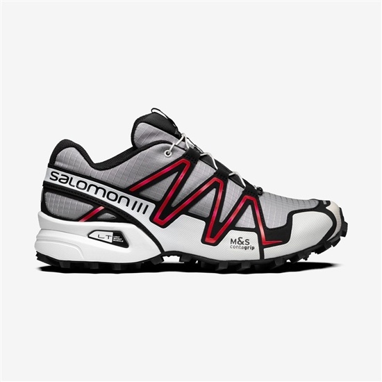 Salomon SPEEDCROSS 3 Tenisky Panske Čierne / Biele | 35476ACKR