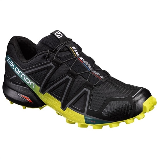 Salomon SPEEDCROSS 4 Trailove Bezecke Tenisky Panske Čierne / Žlté | 89071IWKR