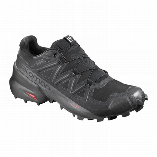 Salomon SPEEDCROSS 5 GORE-TEX Trailove Bezecke Tenisky Panske Čierne | 24035KXAJ