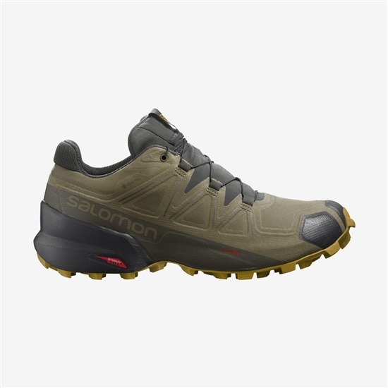 Salomon SPEEDCROSS 5 GORE-TEX Trailove Bezecke Tenisky Panske Hnede | 30598OXWK