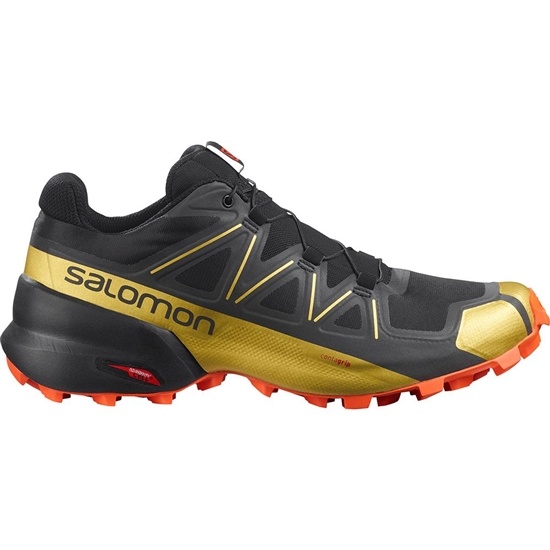 Salomon SPEEDCROSS 5 GTS Trailove Bezecke Tenisky Panske Čierne | 41298TDHS