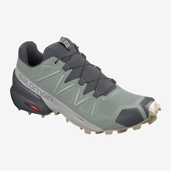 Salomon SPEEDCROSS 5 Trailove Bezecke Tenisky Panske Zelene | 14579PMSQ
