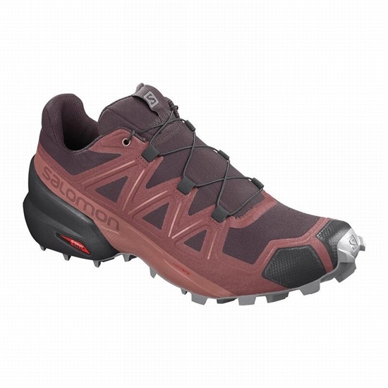 Salomon SPEEDCROSS 5 Trailove Bezecke Tenisky Damske Červené | 16207JKMR