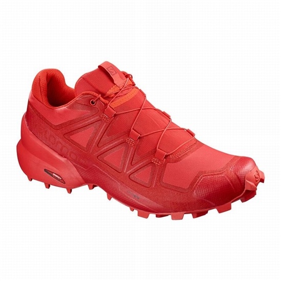 Salomon SPEEDCROSS 5 Trailove Bezecke Tenisky Panske Červené | 94563LPQF