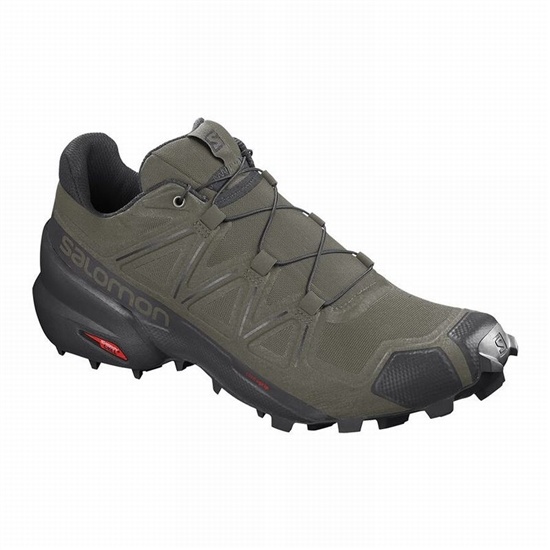 Salomon SPEEDCROSS 5 WIDE Trailove Bezecke Tenisky Panske Nachový / Čierne | 60149OAIG