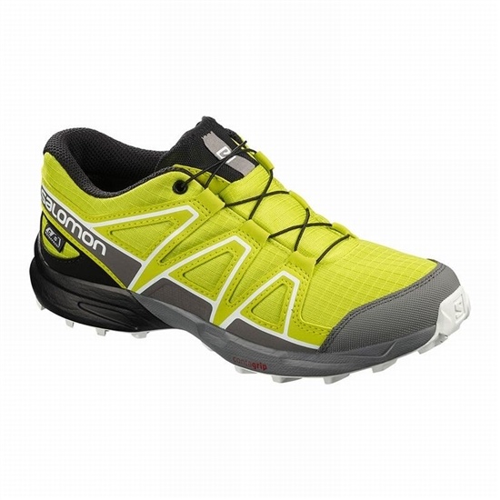 Salomon SPEEDCROSS CLIMASALOMON WATERPROOF Trailove Bezecke Tenisky Detske Ruzove / Čierne | 43976PA