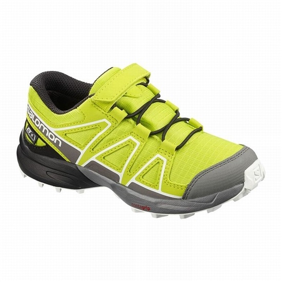 Salomon SPEEDCROSS CLIMASALOMON WATERPROOF Trailove Bezecke Tenisky Detske Ruzove / Čierne | 75260CH