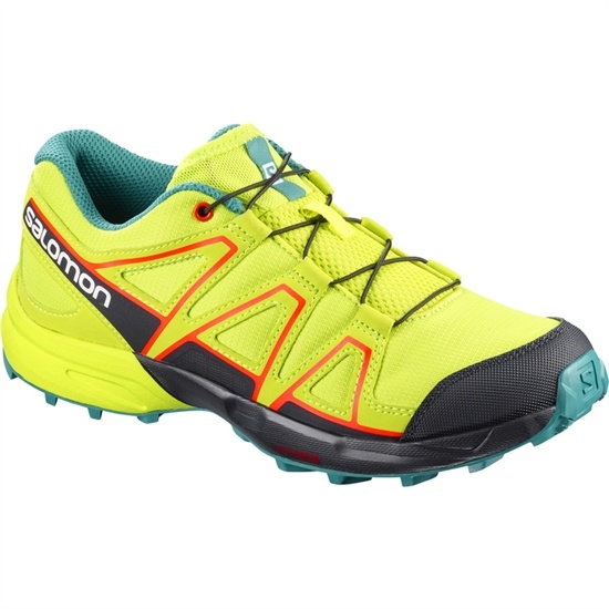 Salomon SPEEDCROSS J Trailove Bezecke Tenisky Detske Žlté / Čierne | 19543CQXD