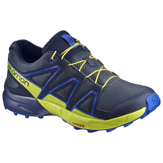 Salomon SPEEDCROSS J Trailove Bezecke Tenisky Detske Námornícka Modrá | 67910PJIE