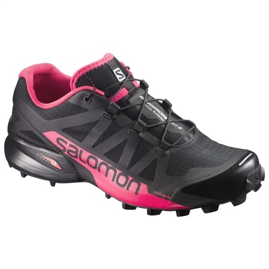 Salomon SPEEDCROSS PRO 2 W Trailove Bezecke Tenisky Damske Čierne / Ruzove | 36107LZQB