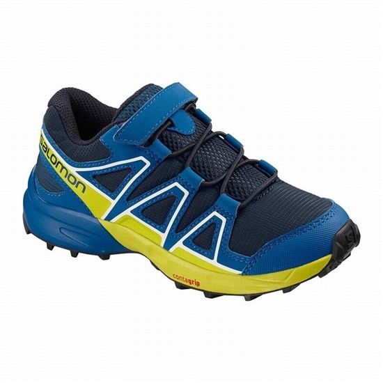 Salomon SPEEDCROSS Trailove Bezecke Tenisky Detske Námornícka Modrá | 30496RZTK