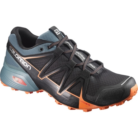 Salomon SPEEDCROSS VARIO 2 Trailove Bezecke Tenisky Panske Čierne / Oranžové | 82613GFJW