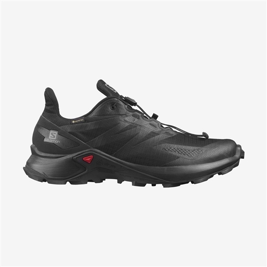 Salomon SUPERCROSS BLAST GTX Trailove Bezecke Tenisky Panske Čierne | 70846VHST