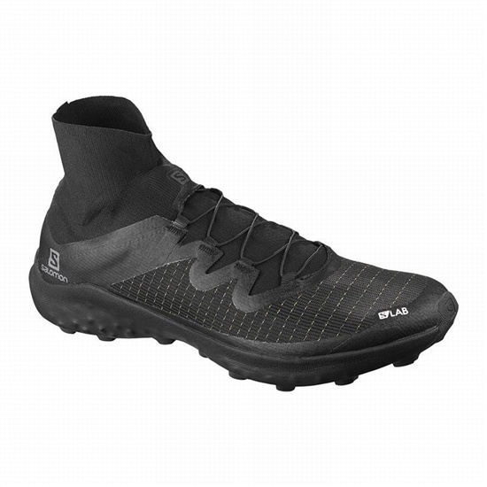 Salomon S/LAB CROSS Trailove Bezecke Tenisky Panske Čierne / Biele | 15498DLGR
