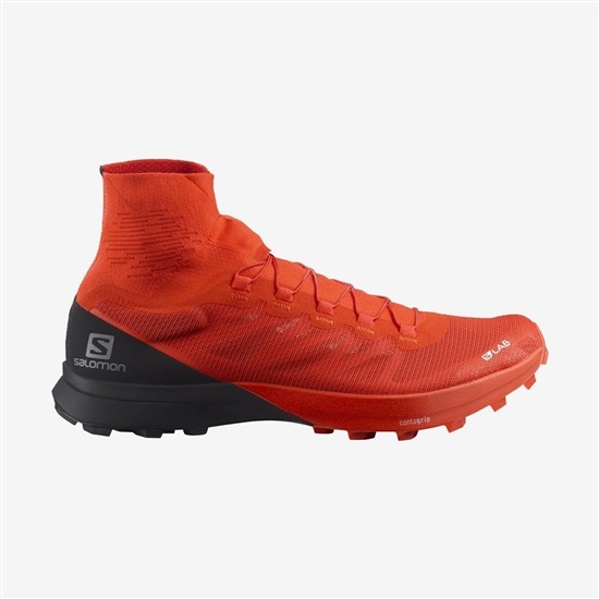 Salomon S/LAB SENSE 8 SG Trailove Bezecke Tenisky Panske Červené | 86137VNQB