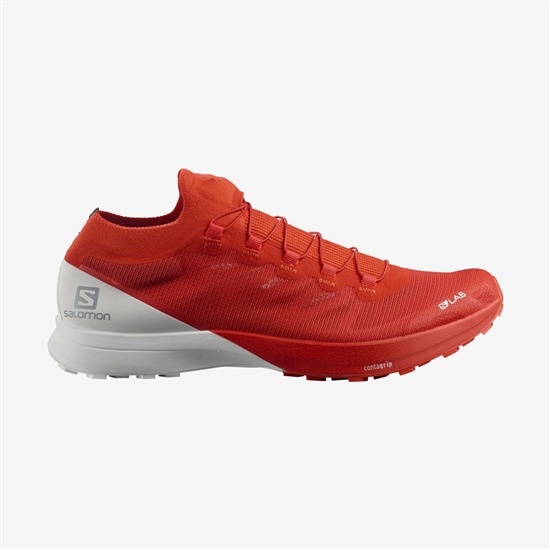 Salomon S/LAB SENSE 8 Trailove Bezecke Tenisky Panske Červené | 07641XHGN
