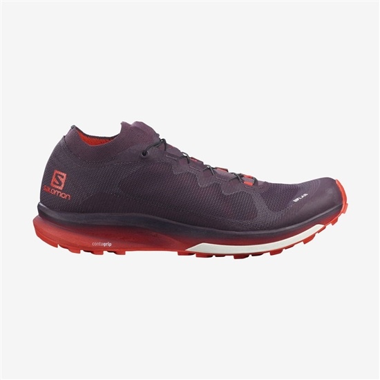 Salomon S/LAB ULTRA 3 Trailove Bezecke Tenisky Panske Bordove | 87431NIOH