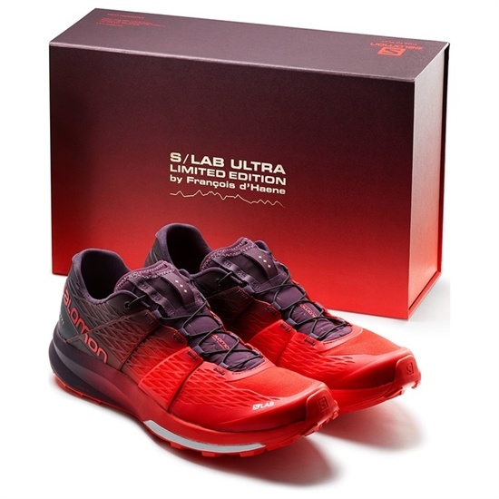 Salomon S/LAB ULTRA LTD EDITION Trailove Bezecke Tenisky Damske Červené / Nachový | 58670EBID