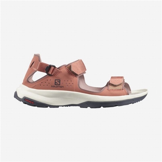 Salomon TECH FEEL Sandale Damske Marhule | 96537BIFG
