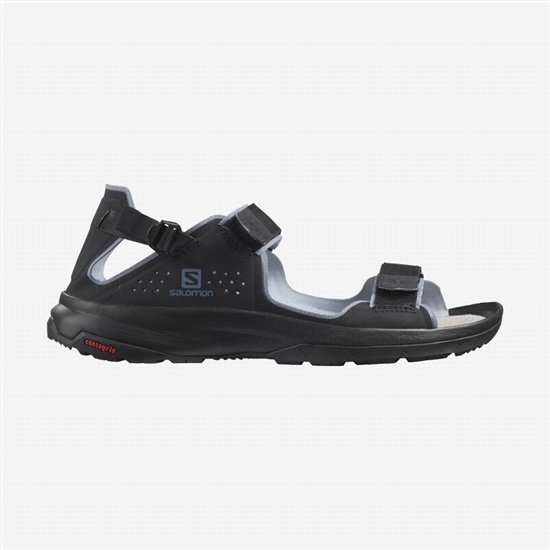 Salomon TECH FEEL Sandale Damske Čierne / Siva | 28510OKBN
